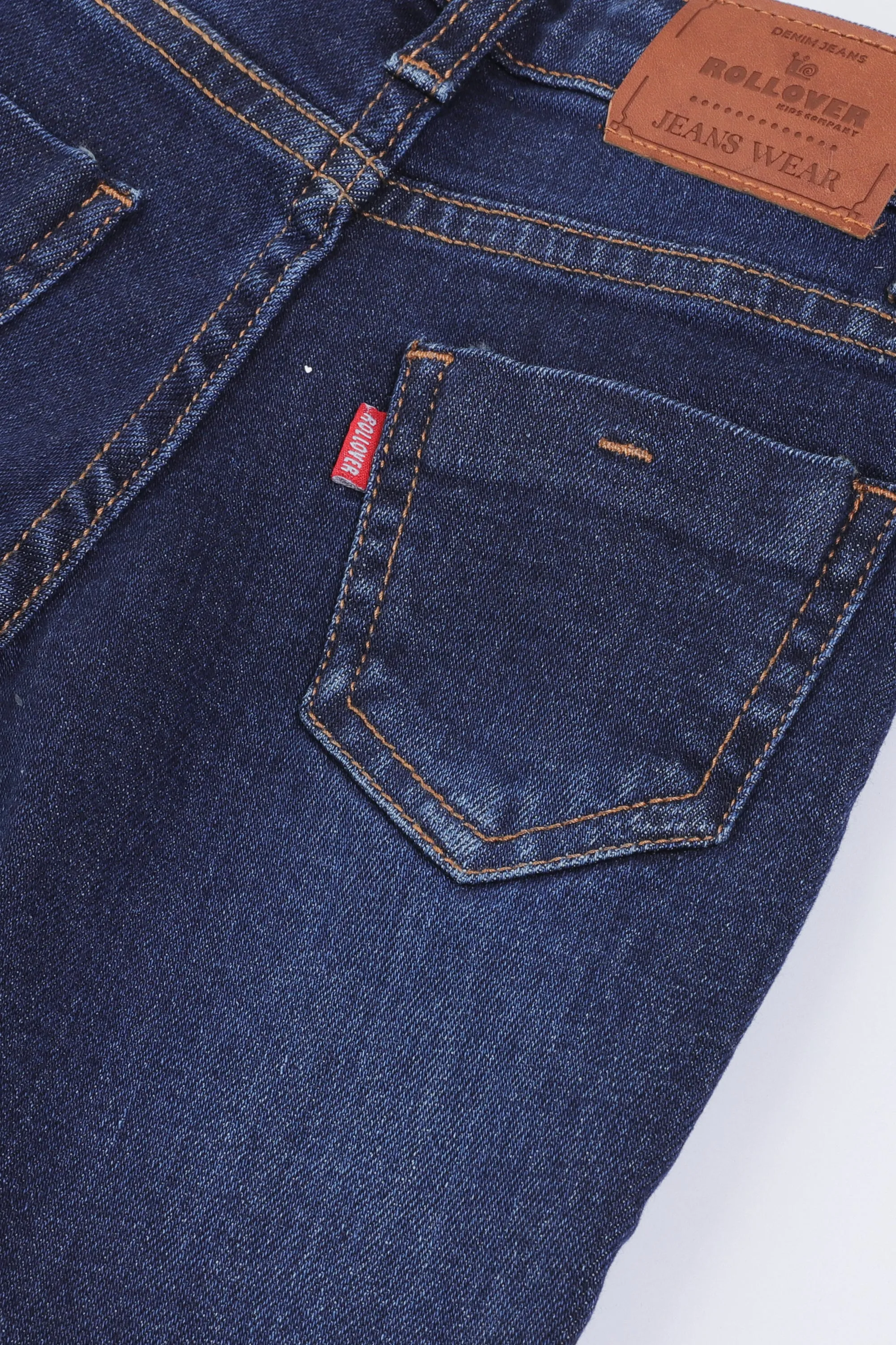 Classic Dark Blue Jeans For Boys