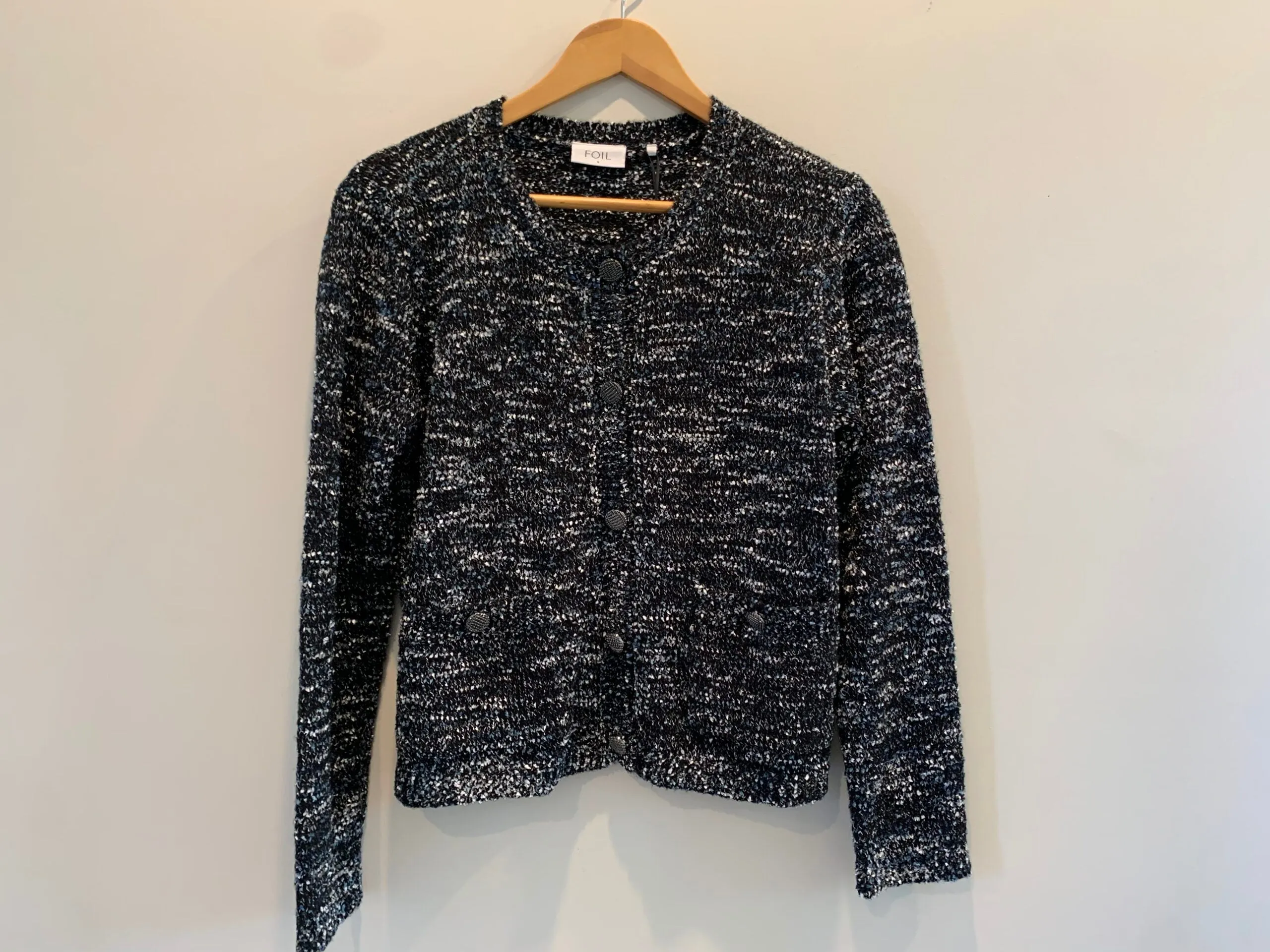 Foil - No.5 Cardi Ebony | FO7655