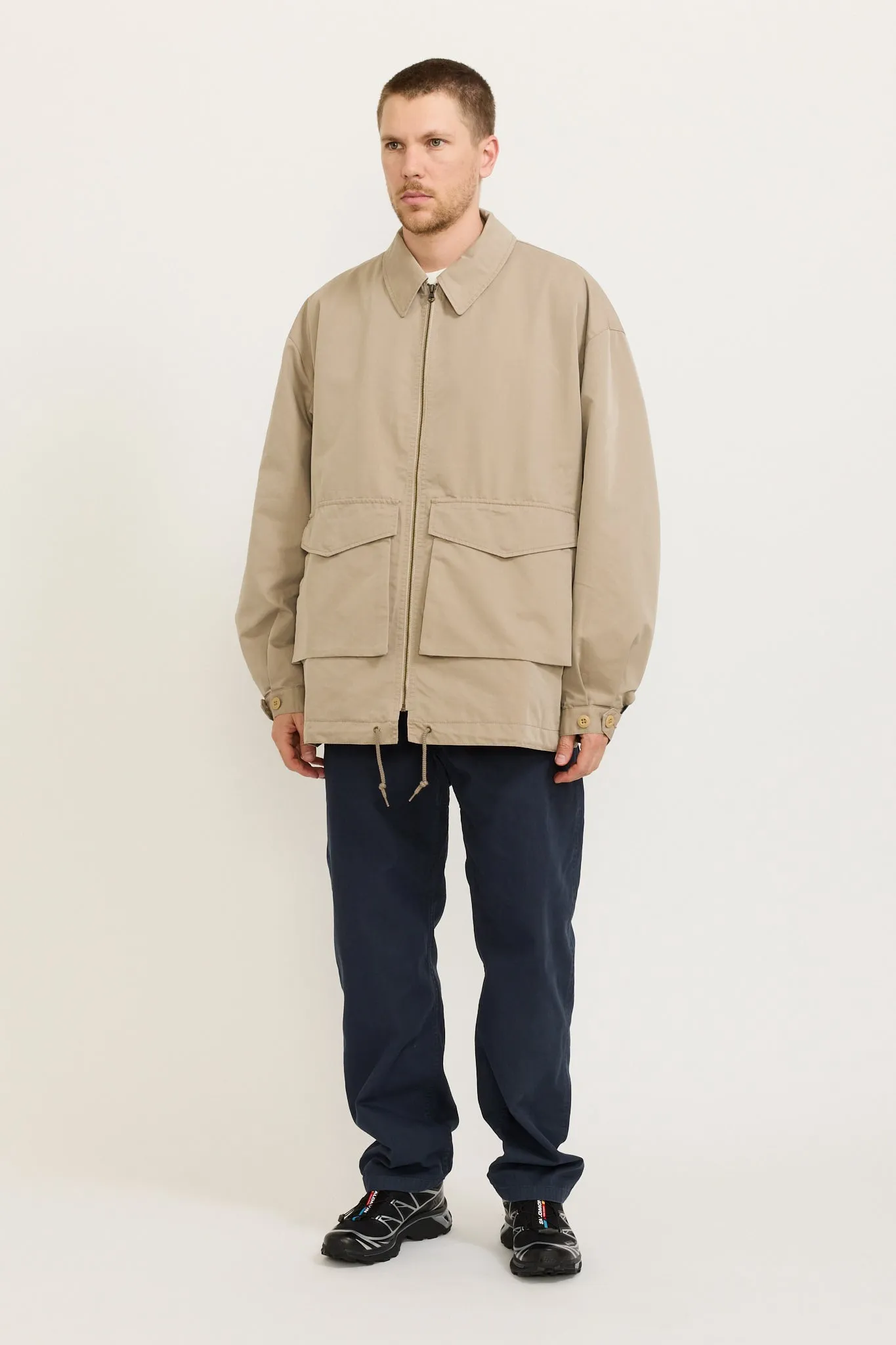 Gramicci x Adsum Ventone Jacket Beige