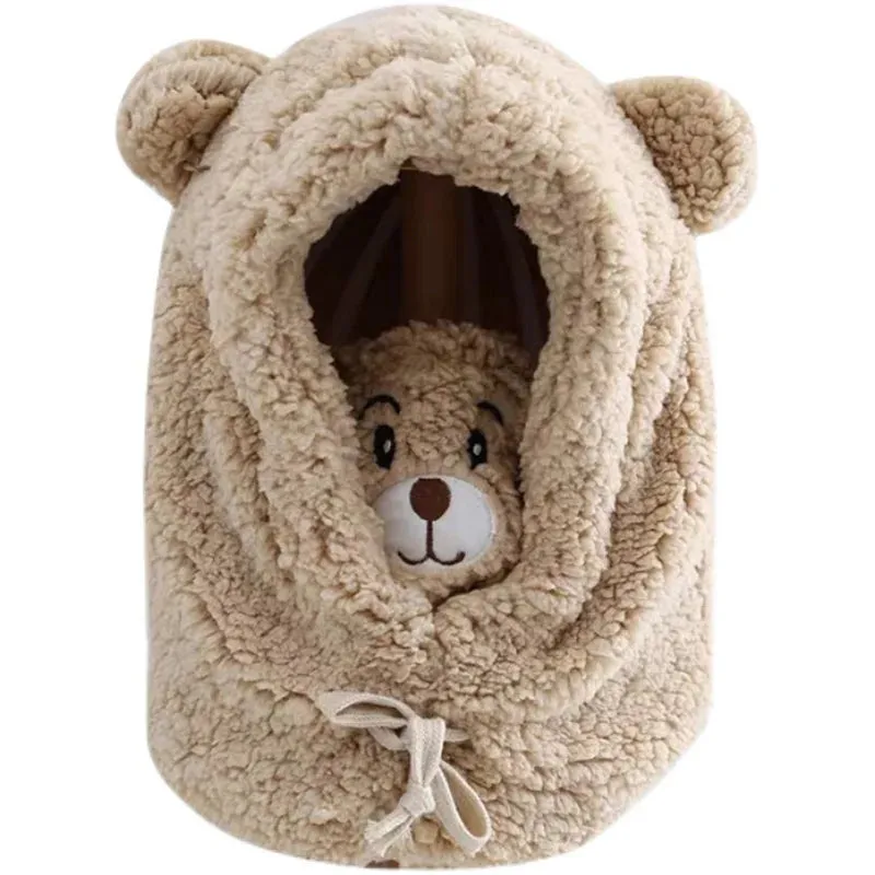 Ke'Mora Winter Cartoon Hat With Mask