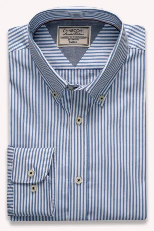 LIMITED EDITION SHIRTS BLUE WHITE STRIPE
