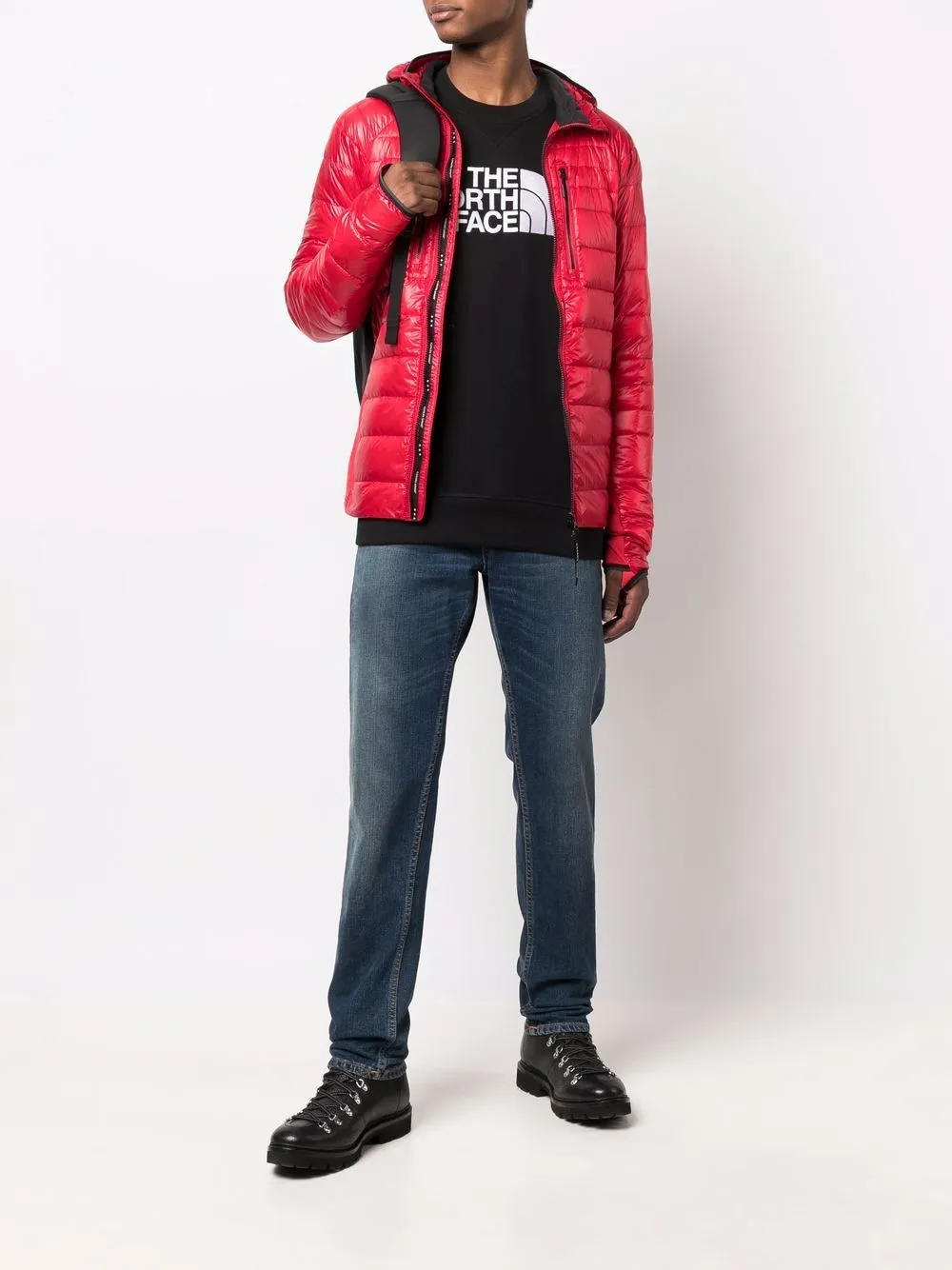 logo print sweatshirt