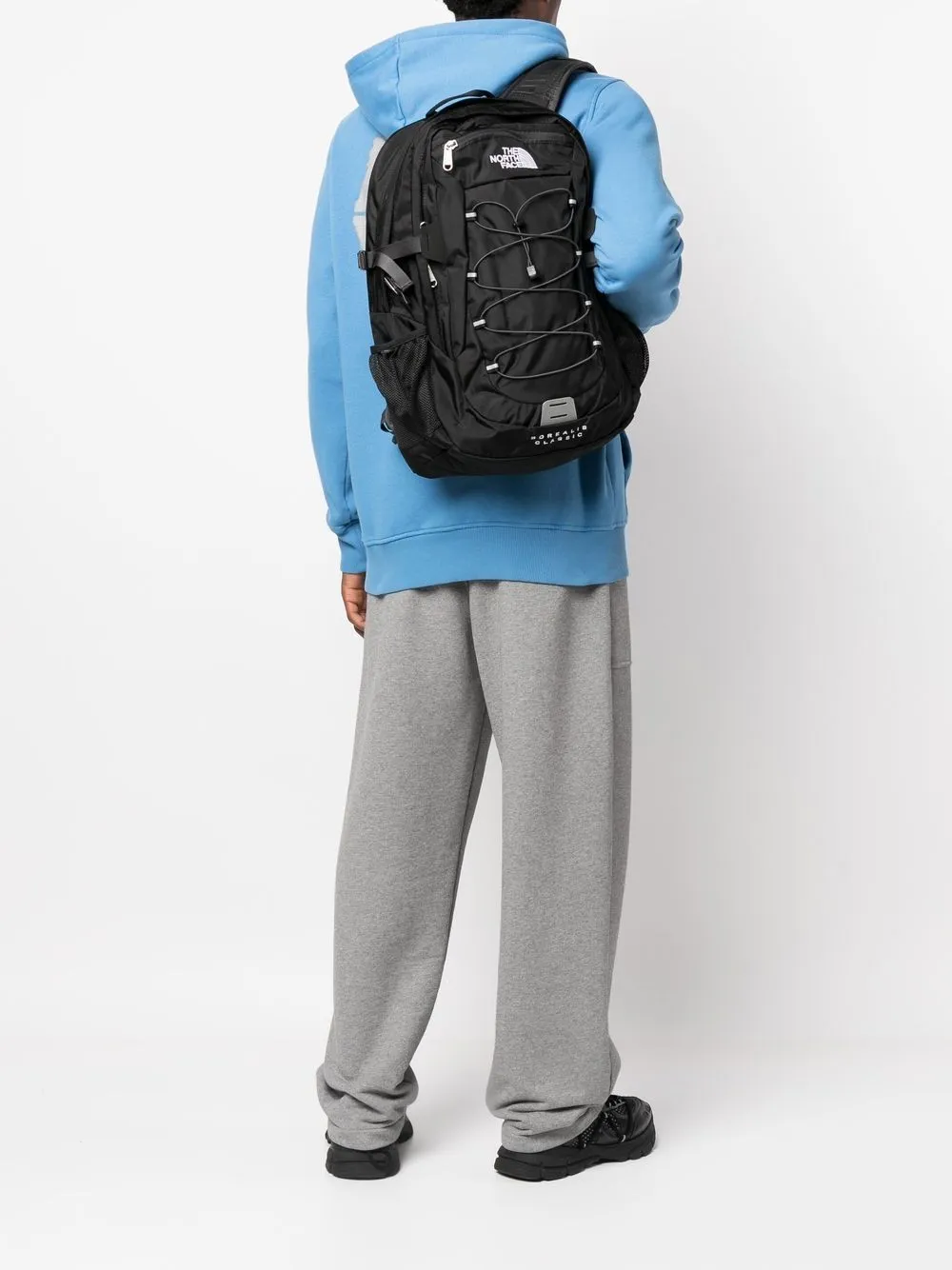 logo zipped backpack