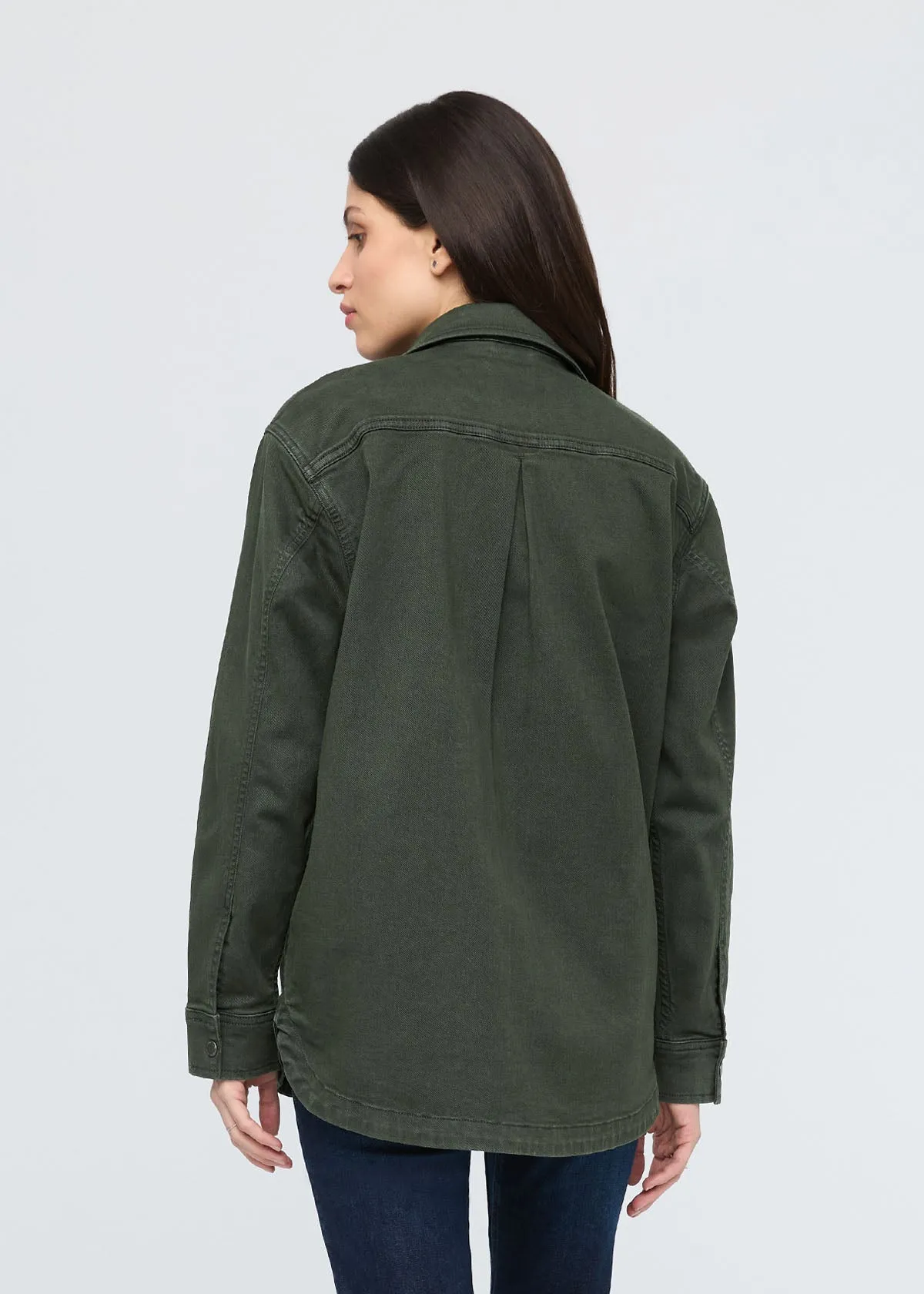 LuxTwill Overshirt -  Peat