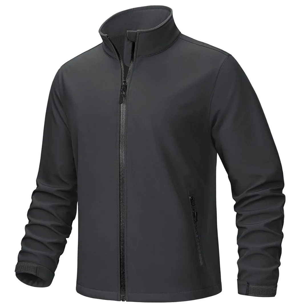 Mens Softshell Windproof Waterproof Coats Hiking Jackets