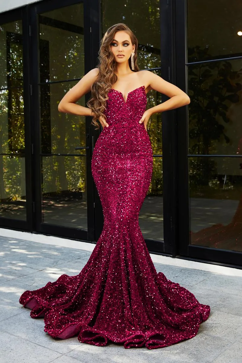 Portia and Scarlett Fit and Flare Prom Dress PS21208 - B