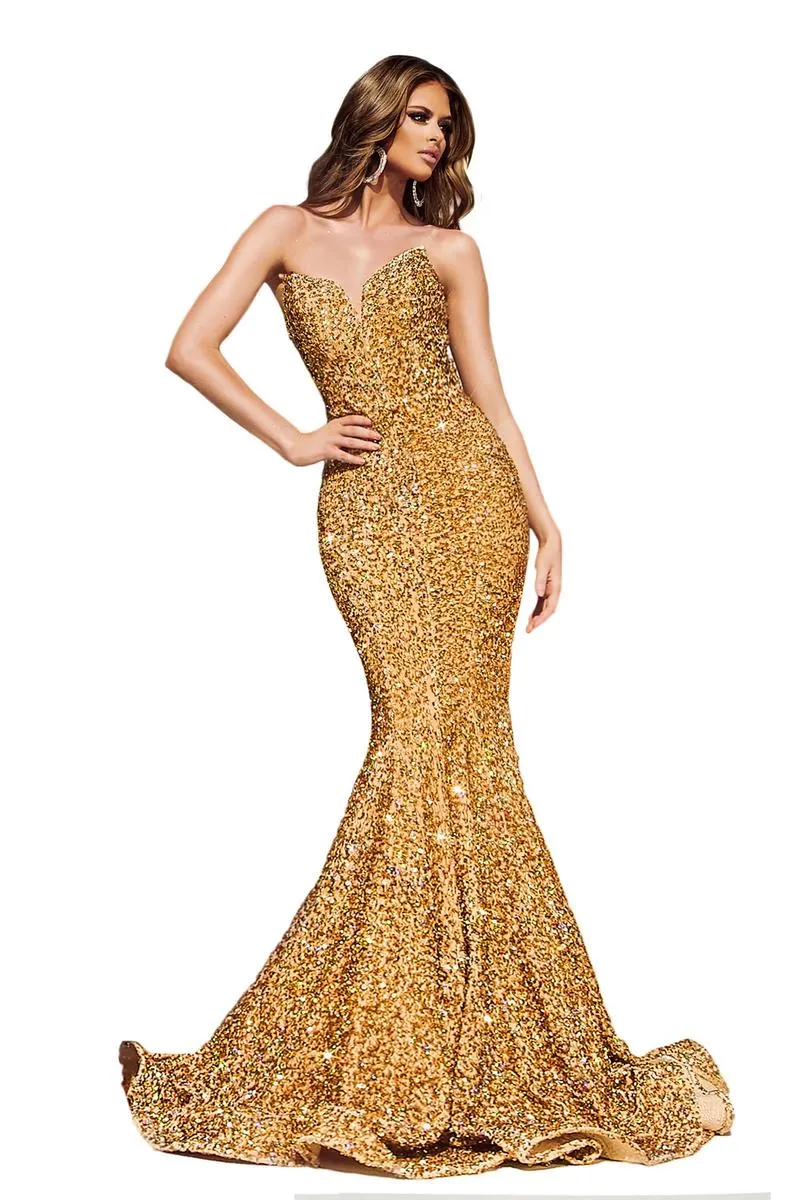 Portia and Scarlett Fit and Flare Prom Dress PS21208 - B