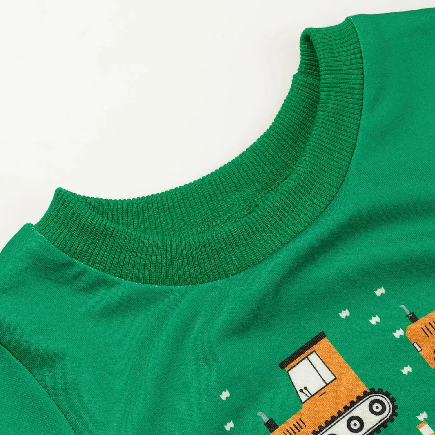 RETSUGO Toddler Boys Christmas Sweatshirts Kids Ugly Sweaters Reindeer Long Sleeve Xmas Fleece Pullover Tops Trucks Shirts