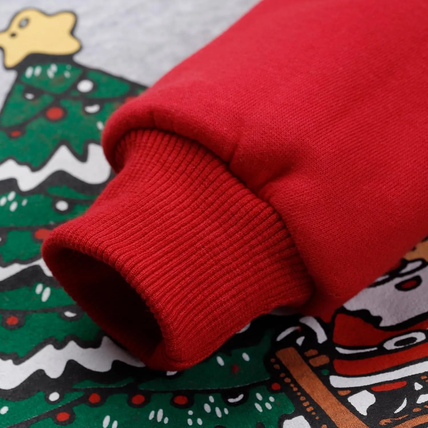 RETSUGO Toddler Boys Christmas Sweatshirts Kids Ugly Sweaters Reindeer Long Sleeve Xmas Fleece Pullover Tops Trucks Shirts