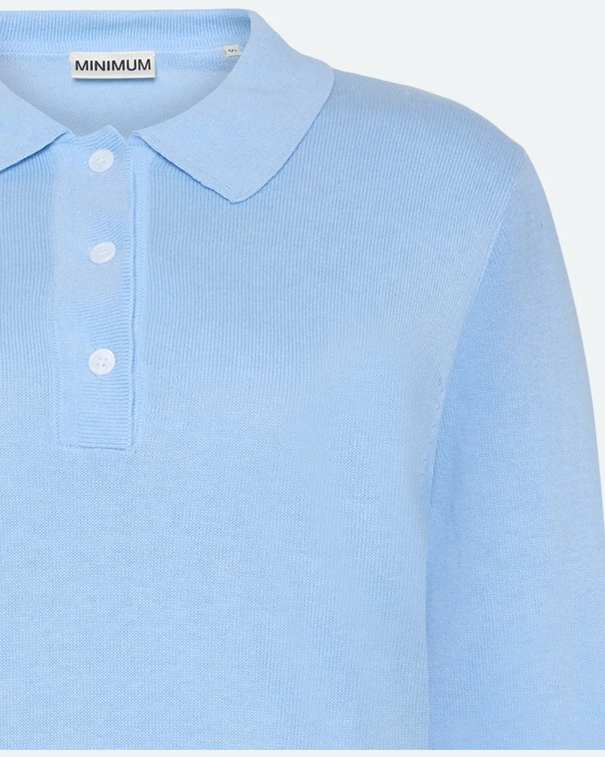 Riley polo jumper 4153 - Light Blue