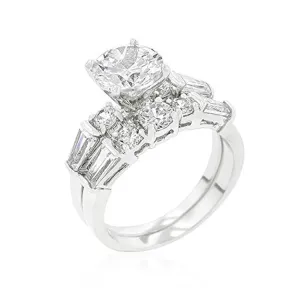 WildKlass Engagement Set with Large Center Stone