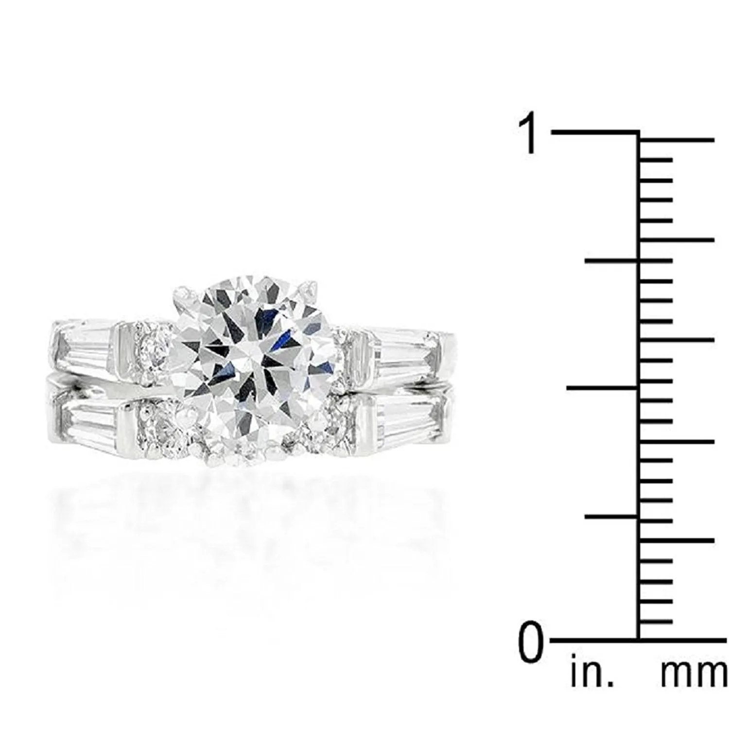 WildKlass Engagement Set with Large Center Stone