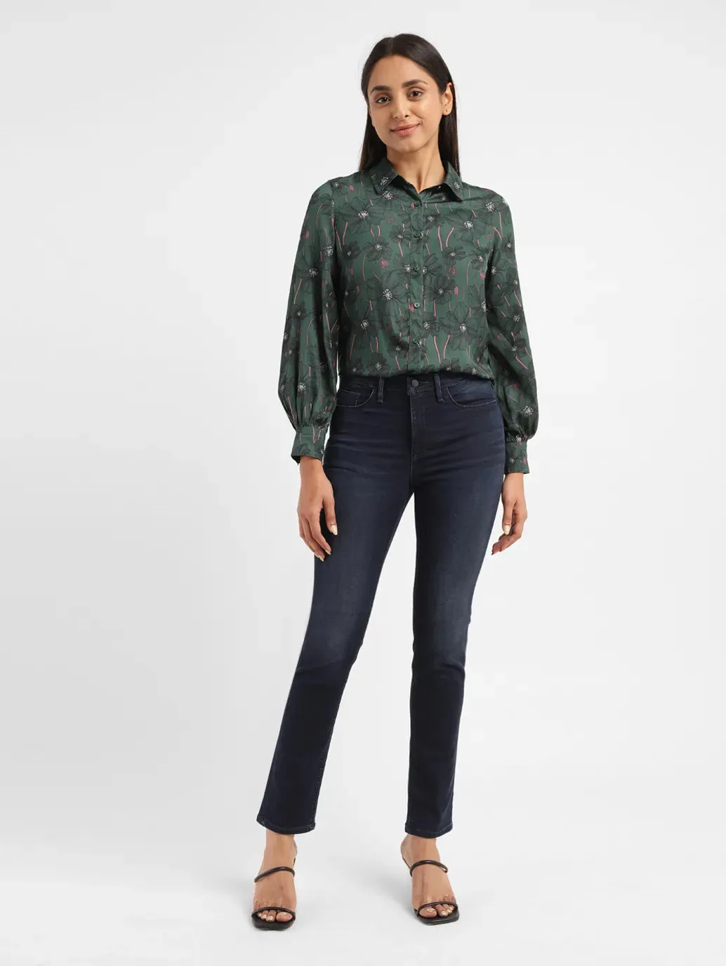 Women's Mid Rise 724 Straight Jeans