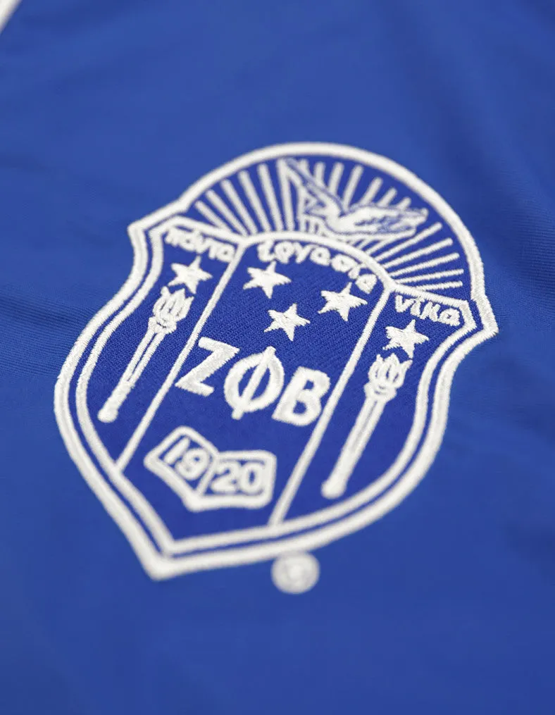 Zeta Zippered Windbreaker